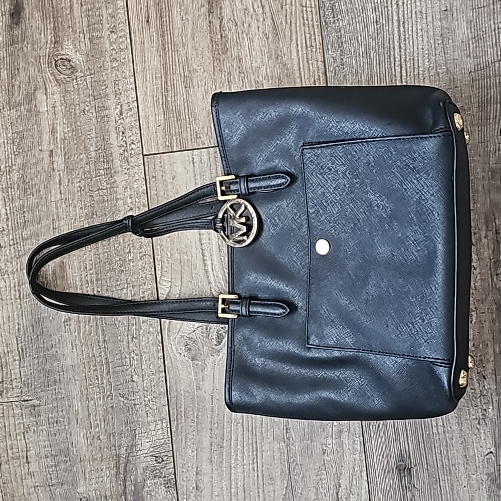 Michael Kors Medium Jet Set Saffiano Leather Tote Adrimal